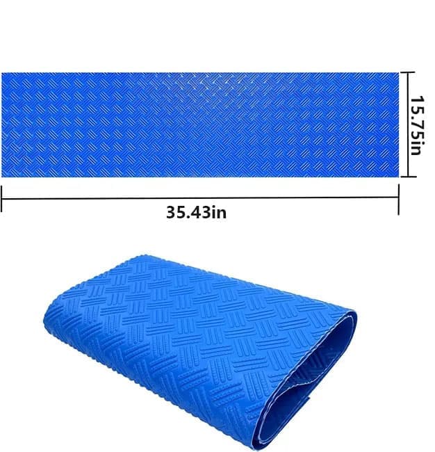 Non-Slip Pool Ladder Mat for Above-Ground Pools, 90 x 40 cm, Anti-Slip Protection with Non-Slip Pattern - Image 2