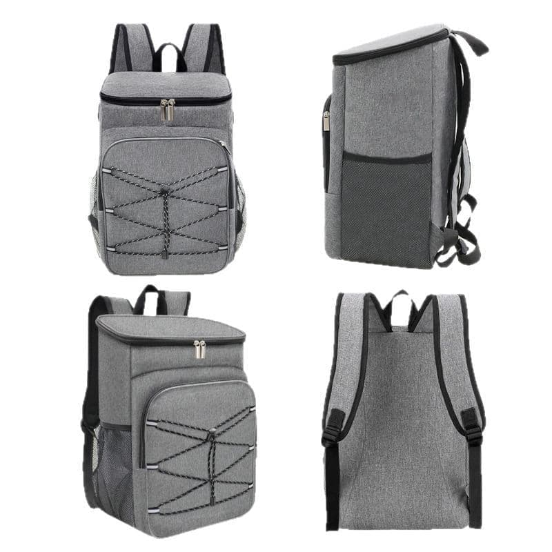 Large Capacity Insulated Backpack Cooler Bag Waterproof for Picnic Camping Lunch Grill, Dark Blue - Image 6