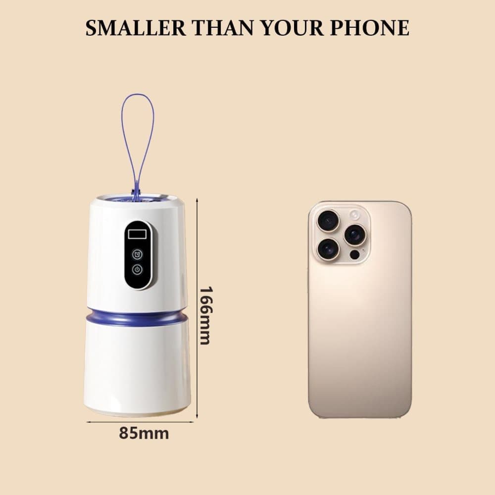 Portable dryer 360° hot air with drying bag, quiet operation, 30-240 minute timer, perfect for travel - Image 2