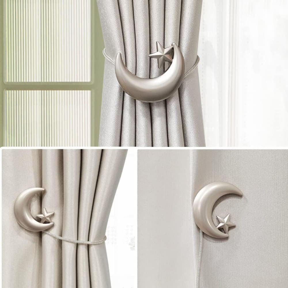 2 pcs Magnetic Curtain Ties Clips for Attachment and Fixation, Decorative and Practical - Image 4