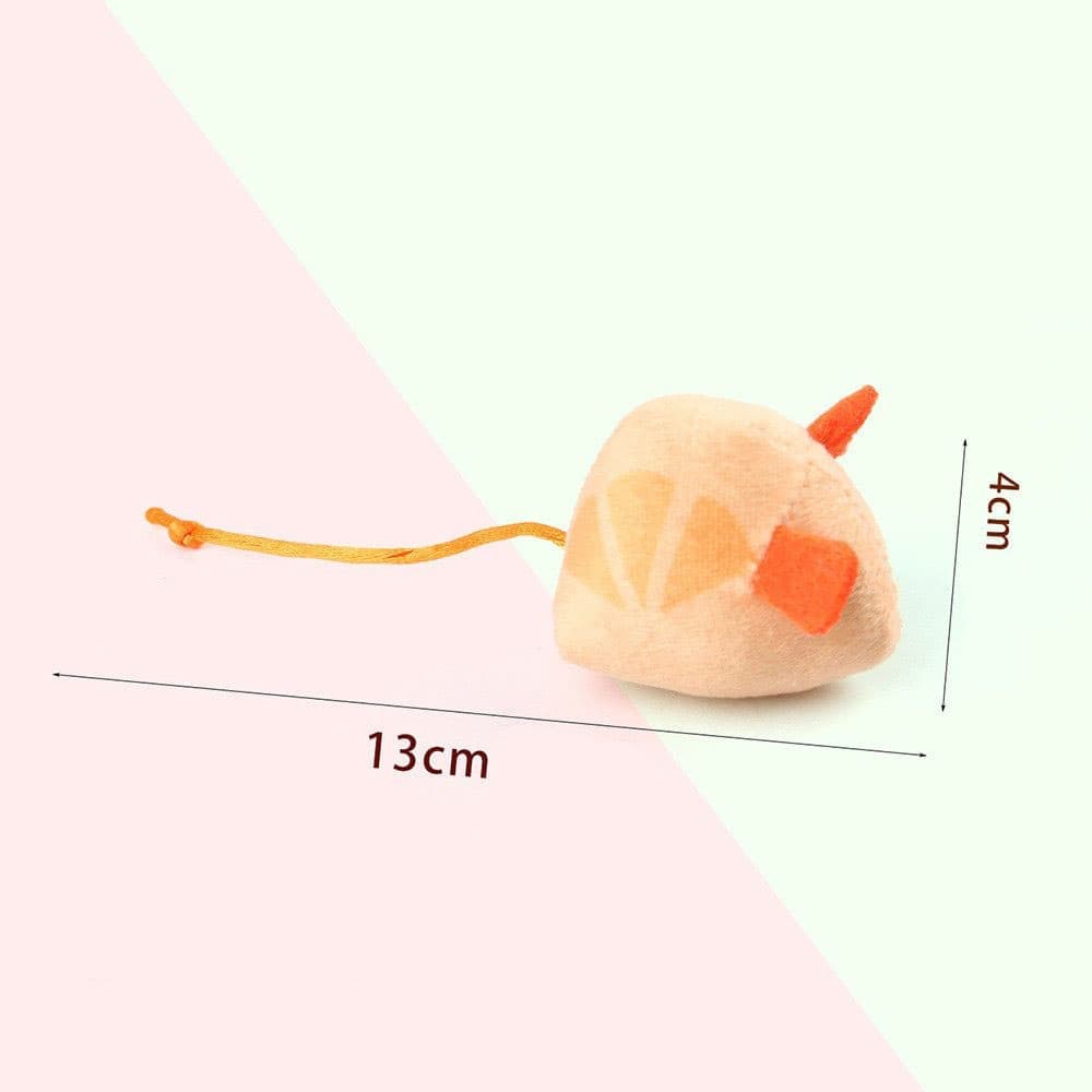 1 Pack Catnip Toy Fruit-Shaped Soft Plush for Cats, Stimulating Fun Play - Image 8