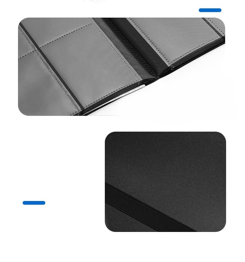 Football Star Card Collection Album 1 Pack, 4-Grid, Compatible with Pokemon and Sports Cards - Image 4
