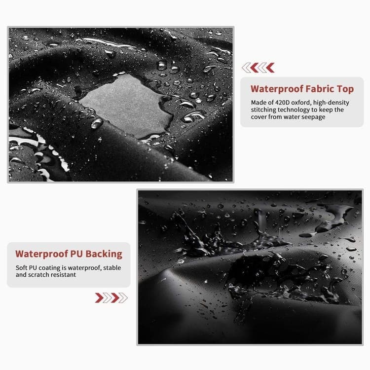 Waterproof Dustproof UV-Protected Parasol Cover, 240x57x57cm - Image 3