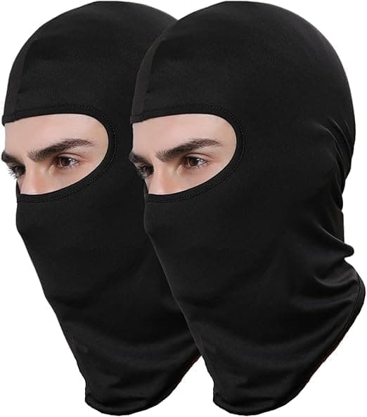 2-Pack Balaclava Face Mask Ski Mask Bandana - Image 1