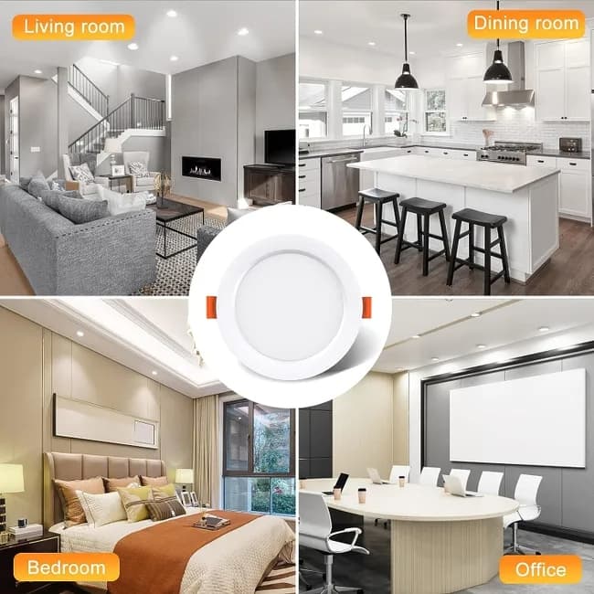 8 pcs LED Spotlight Waterproof IP44 Neutral White Light 4000K, for Bathrooms and Living Rooms - Image 4
