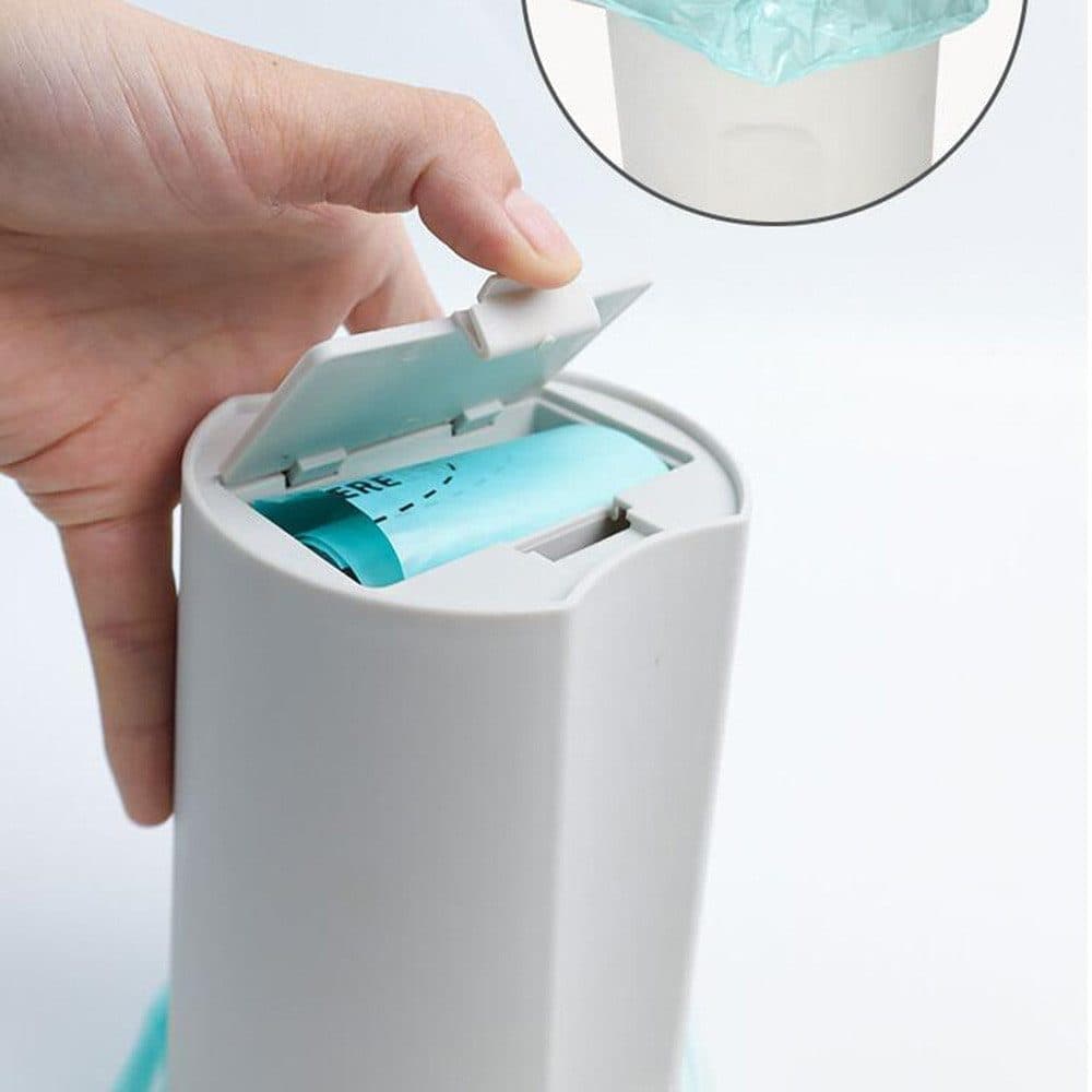 2-in-1 Litter Box Scoop with Holder and Waste Bags, Non-Slip Durable Pet Cleaning Tool - Image 8