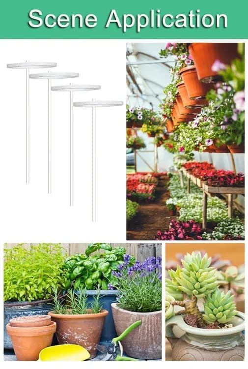 2 pcs USB LED Grow Light 4000K Full Spectrum Plant Lighting with Timer Adjustable, Pink - Image 7