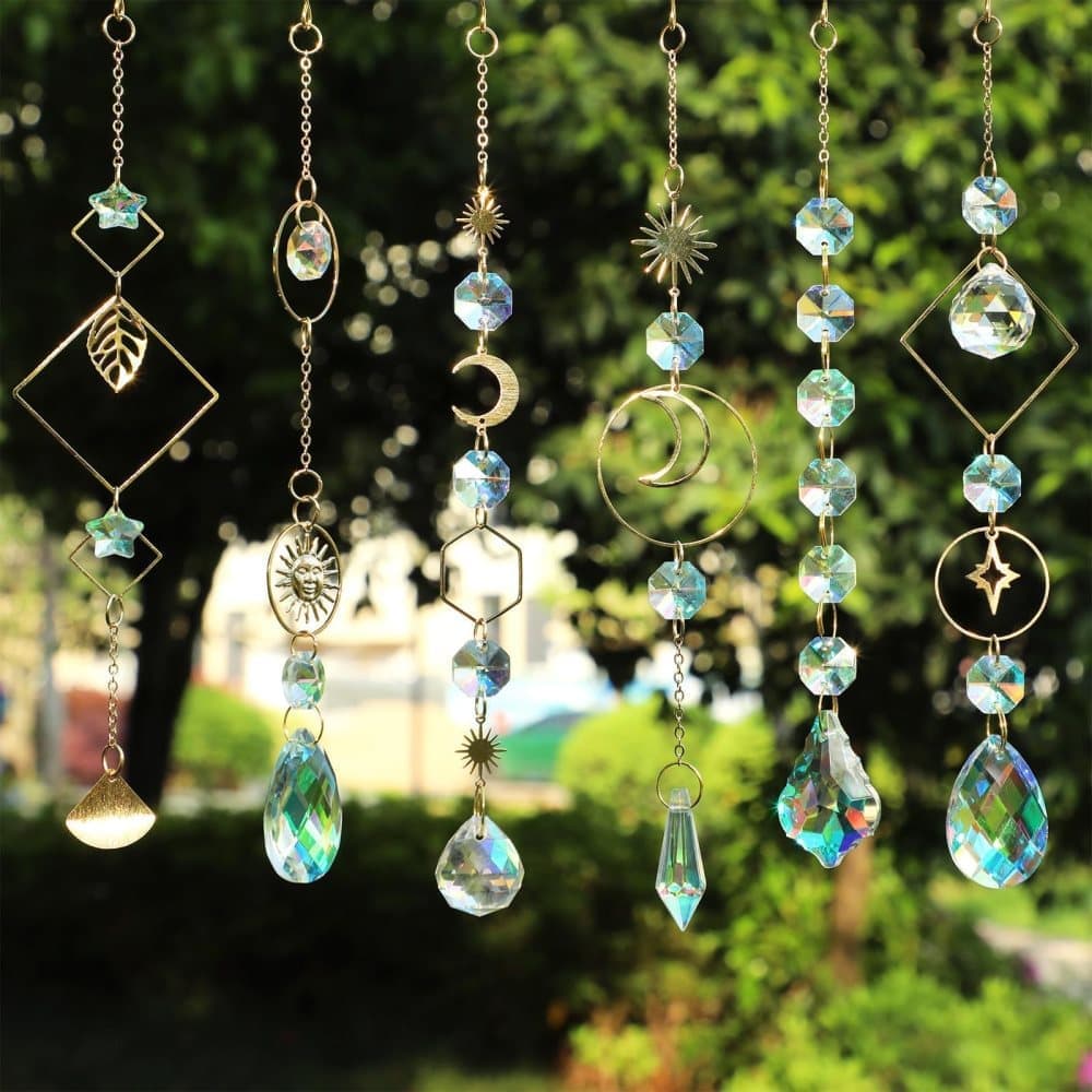 400 DIY Wind Chimes & Dream Catchers, Suncatcher Crystal Crafts for Window and Garden Decor, 400 pieces - Image 6