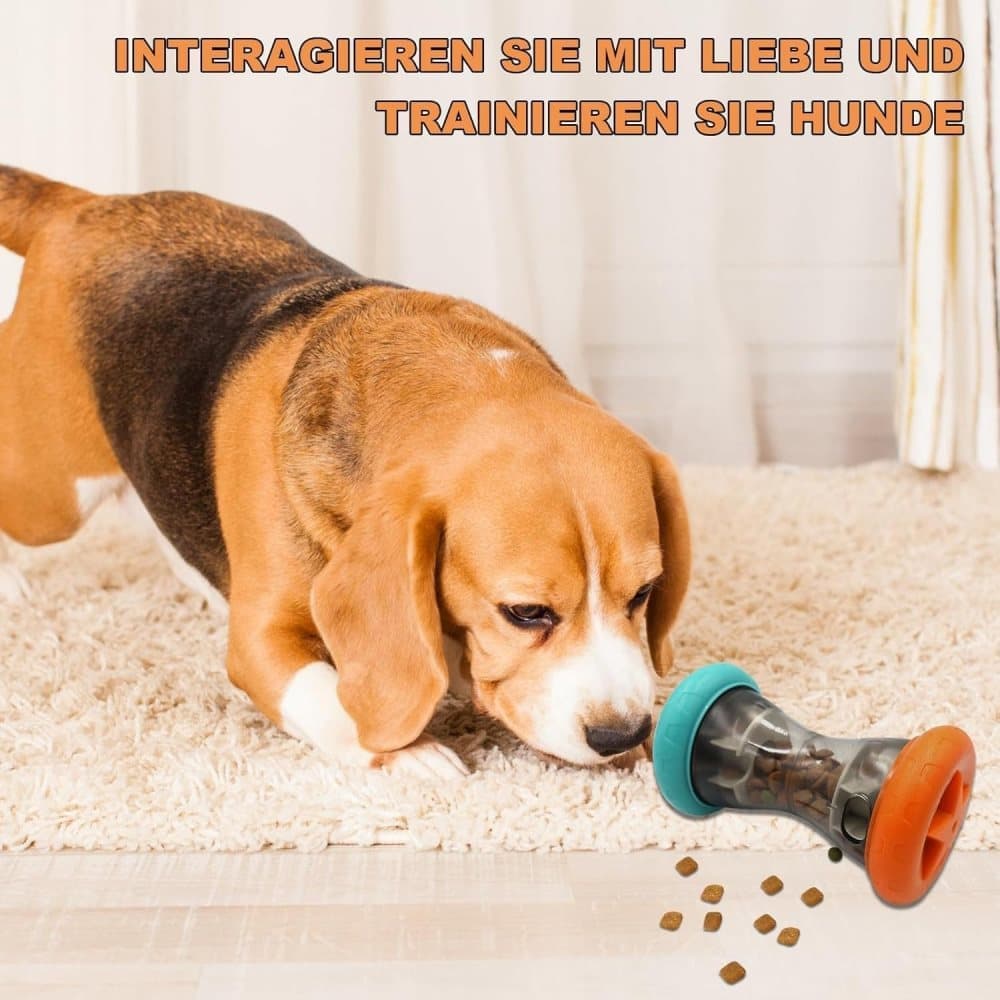 1 Pack Interactive Dog Toy Rolling Food Dispenser for Intelligence Training - Image 7