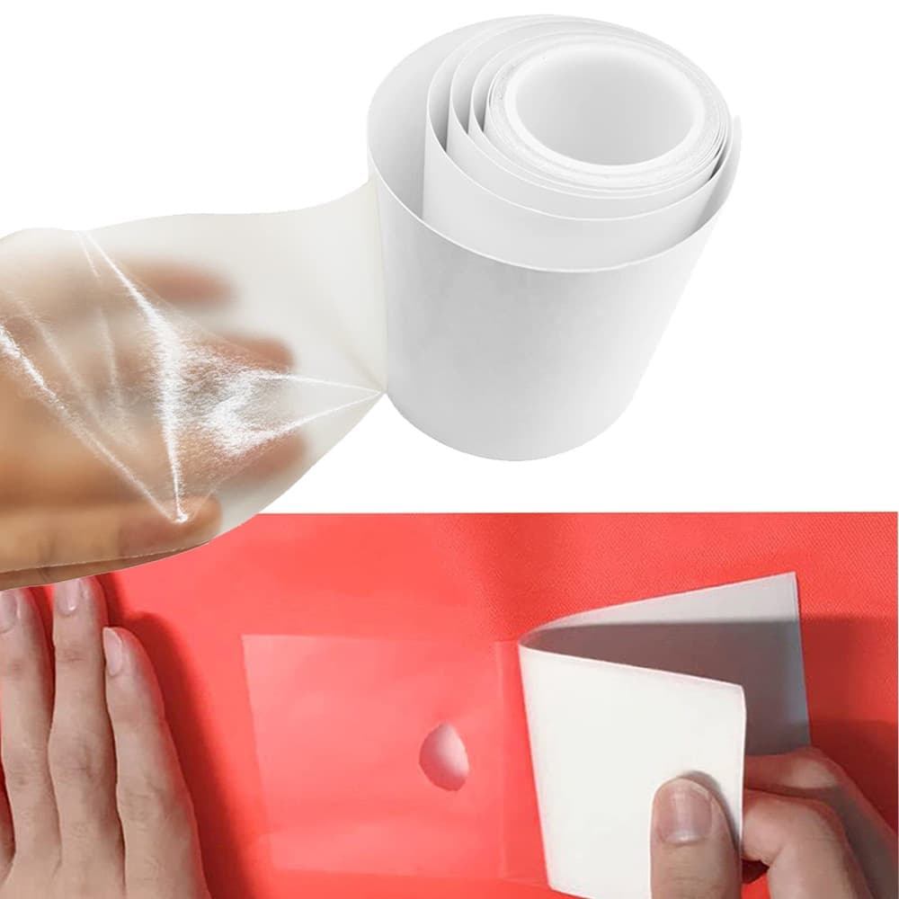 Waterproof Repair Tape 15 cm x 100 cm, Self Adhesive Pool Tape for Leak Sealing and Strong Repairs - Image 1