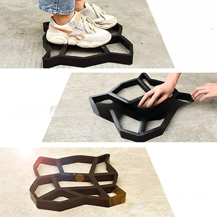 36 Paving Molds for Garden Tiles and Stones, 36x36x3.6cm - Image 2