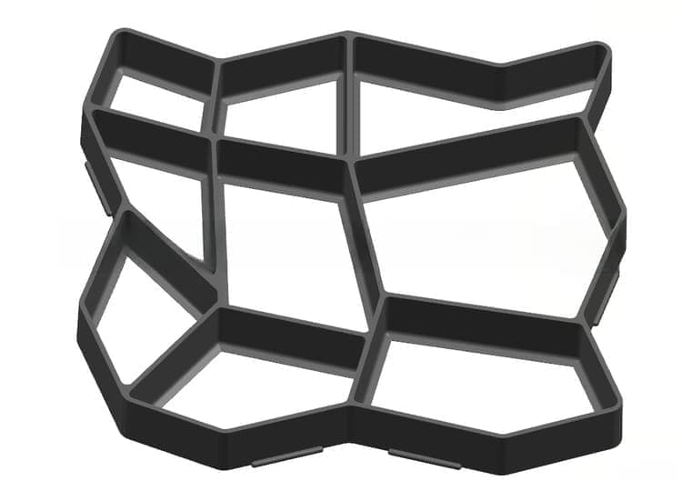36 Paving Molds for Garden Tiles and Stones, 36x36x3.6cm - Image 6