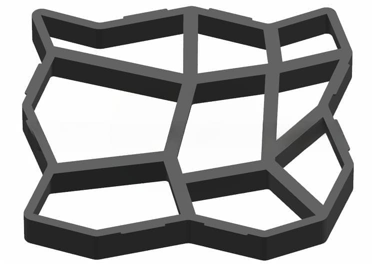 36 Paving Molds for Garden Tiles and Stones, 36x36x3.6cm - Image 7