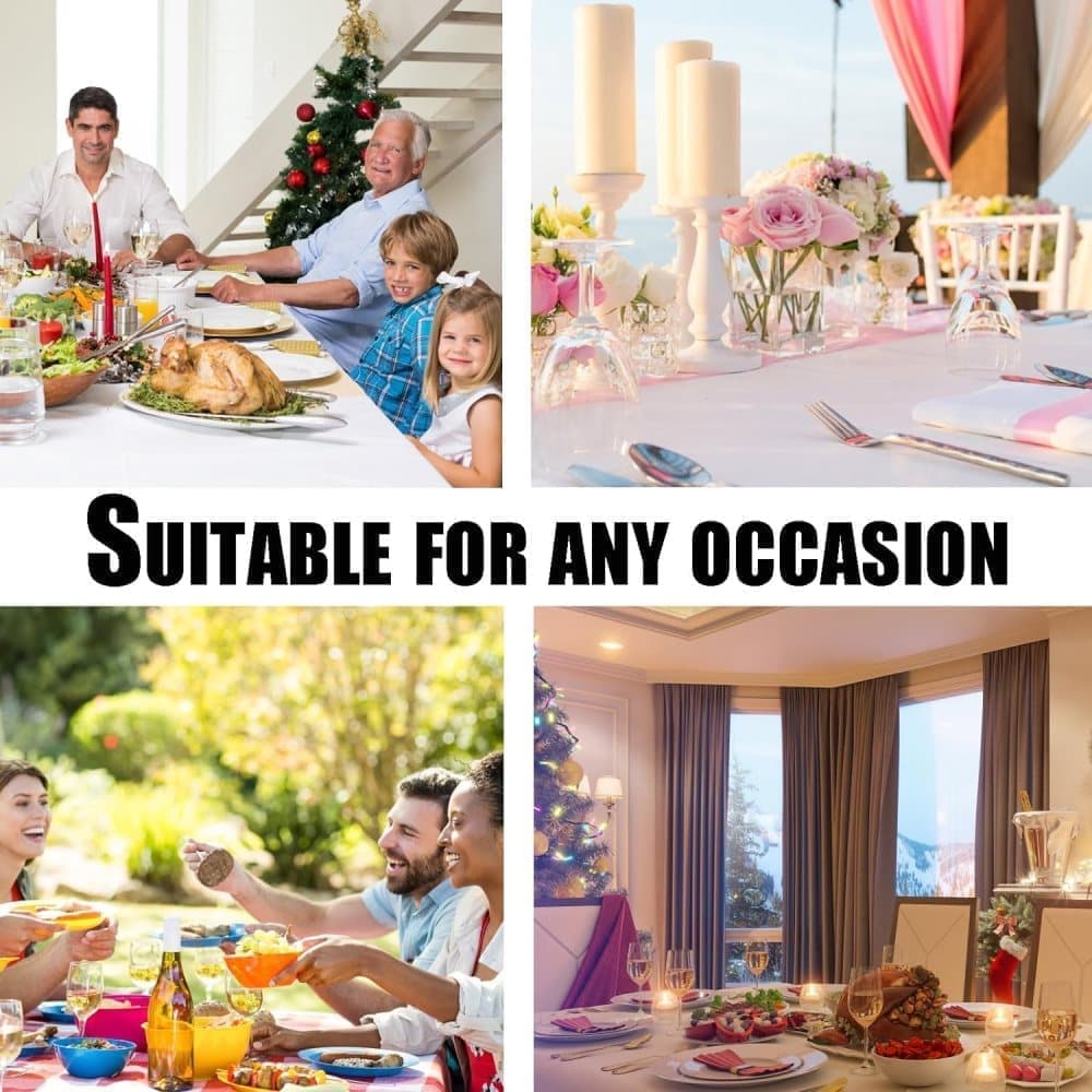 12pcs plastic tablecloth clips for thick tables, garden table camping picnic, compatible with most brands, 12cm - Image 7