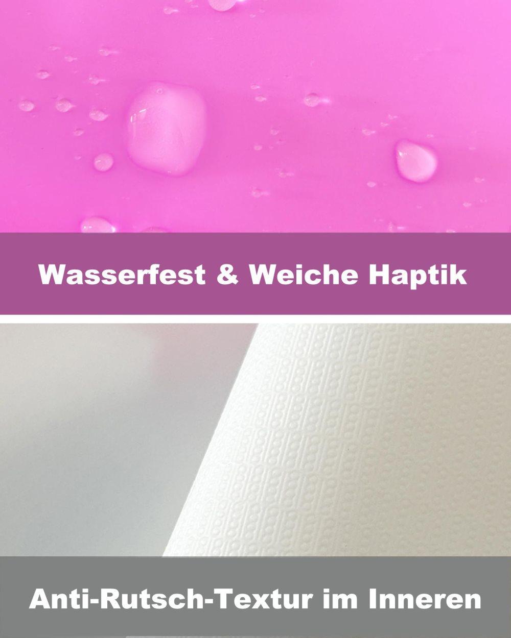 Waterproof Silicone Swimming Cap Non-Slip Elastic Comfortable for Adults, Pink, Compatible with Oral-B - Image 5