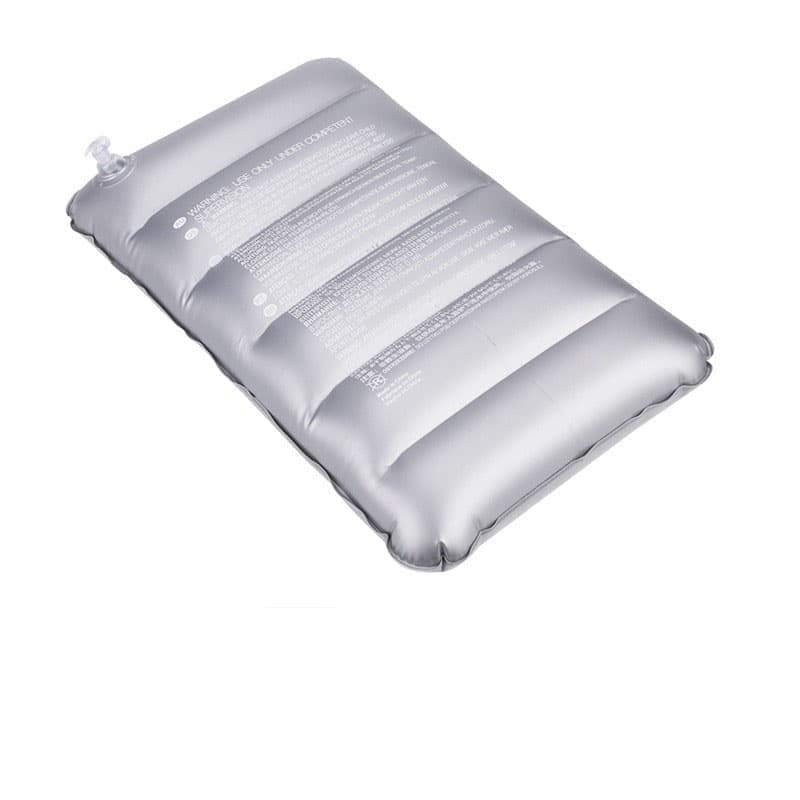 Inflatable Pillow, Lightweight Compact Camping Pillow for Outdoor Travel, Compatible with All Brands, 47x30cm, Gray - Image 1
