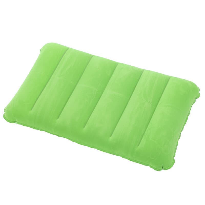 Inflatable Pillow for Camping Travel Outdoor Activities, 47x30cm, Green - Image 1
