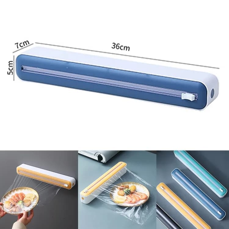 Blue Foil Cutter Holder for Aluminum and Plastic Foil, 36x7x5cm - Image 2