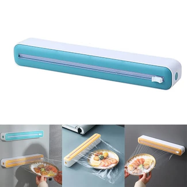 36 Pack Foil Cutter Holder for Aluminum and Plastic Foil, 36x7x5cm, Green - Image 1
