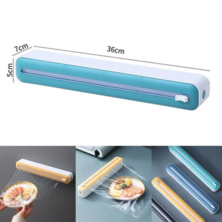 36 Pack Foil Cutter Holder for Aluminum and Plastic Foil, 36x7x5cm, Green - Image 2
