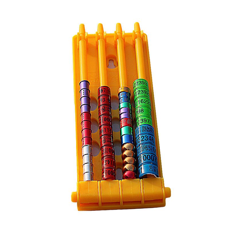 Pigeon Leg Ring Holder (Plastic) Size: 70*195mm Color: Yellow for Pigeons (2pc) - Image 3