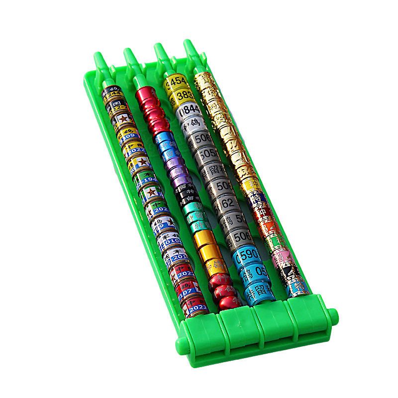 Pigeon Leg Ring Holder (Plastic) Size: 70*195mm Color: Yellow for Pigeons (2pc) - Image 4
