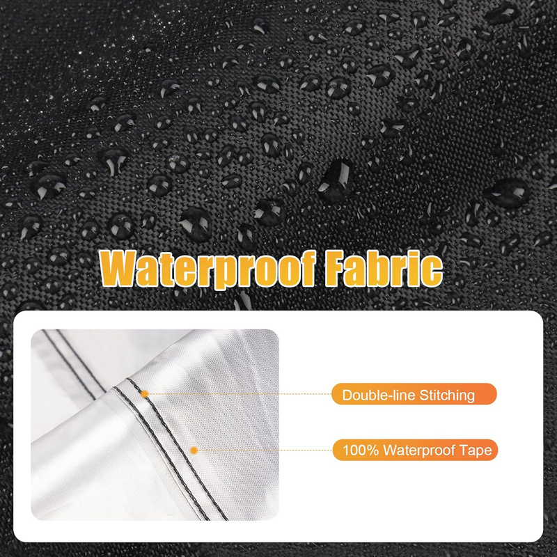 Premium 420D Waterproof Pizza Oven Cover with Carry Handles for Ooni Karu 16 Outdoor Pizza Oven - Image 5