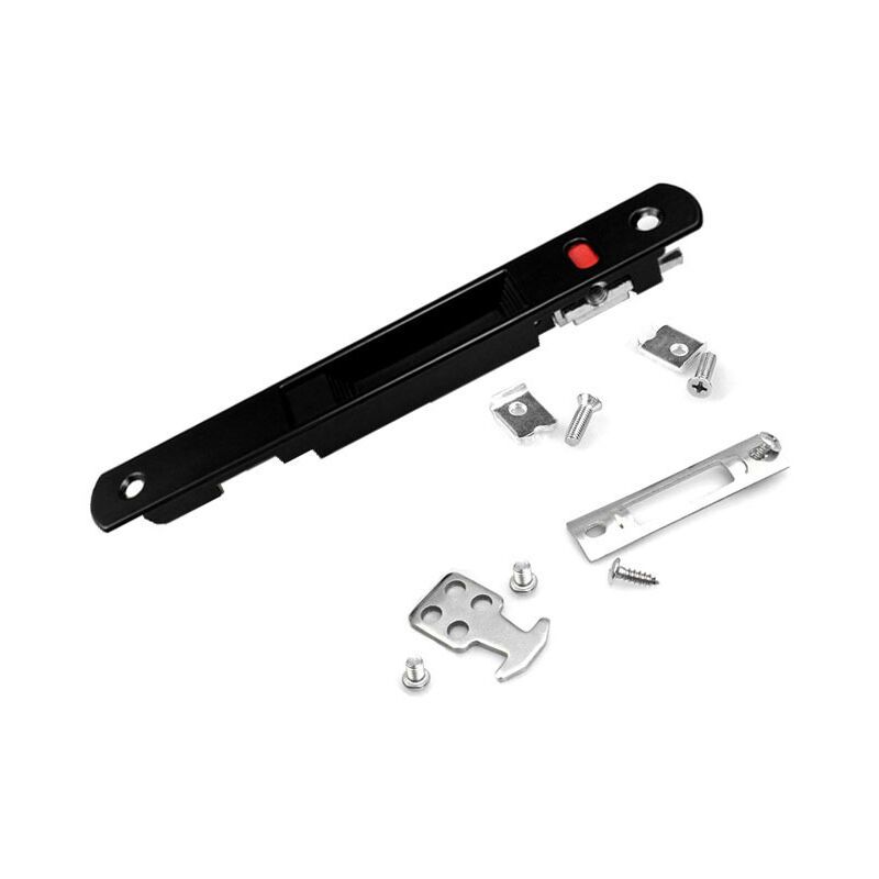 2 Pack Sliding Bay Lock Latch, Single Sided Hook Lock for Sliding Door and Window - Image 1