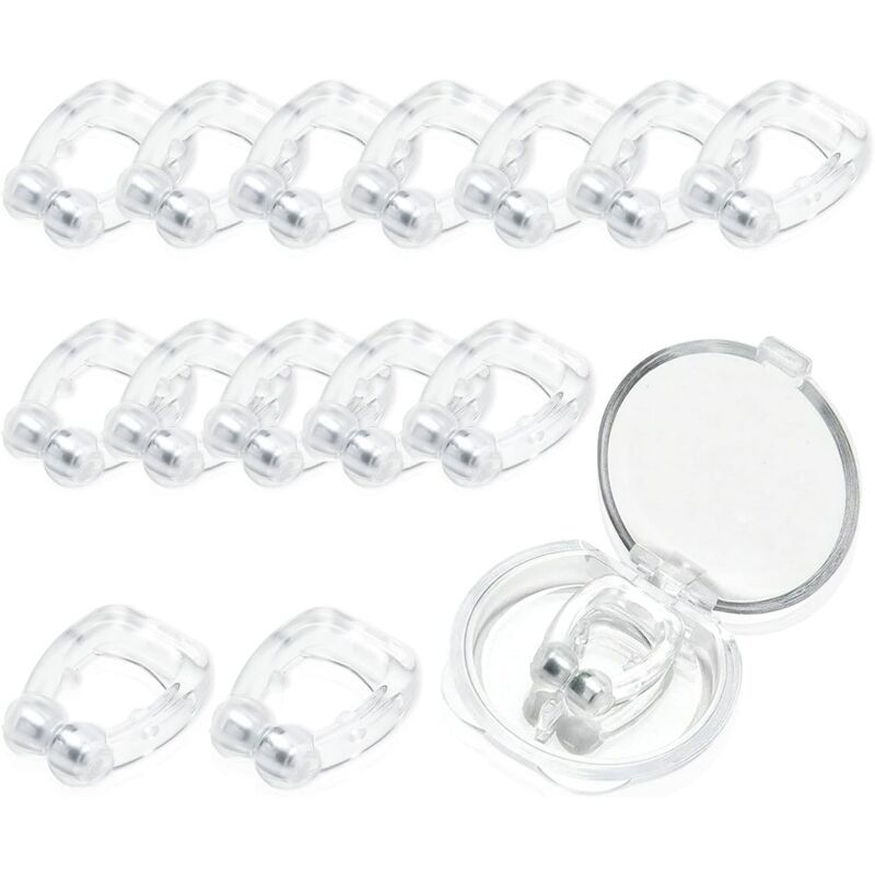 15 Pack Magnetic Anti Snoring Nasal Clip, Anti Snoring Device - Image 1