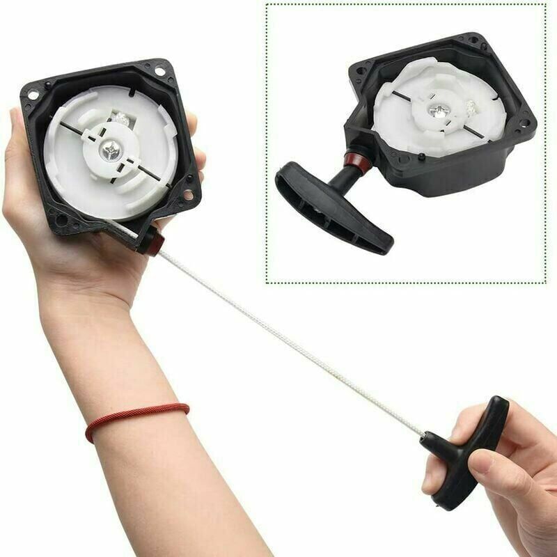 Replacement Starter Compatible with Brush Cutter and Trimmer, Black - Image 2