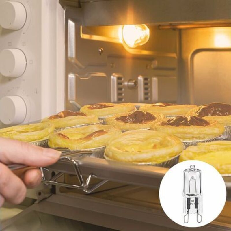10 Pack G9 Oven Bulb, 40W 230V 300 Degree C, Dimmable Warm White, 480LM - Image 3