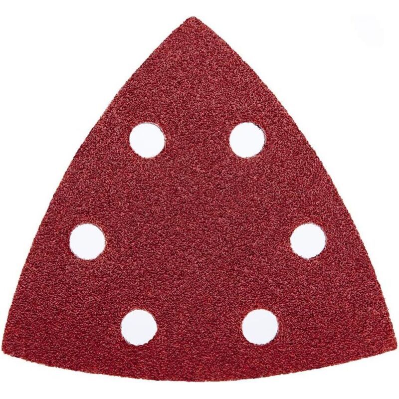 120 Pack Delta Sanding Triangles, 6 Hole Sandpaper, Grit 40 60 80 120 180 240, 90 x 90 x 90 mm - Image 4