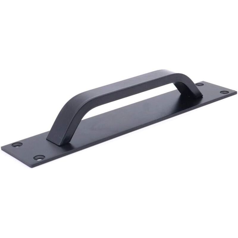 2 Pack Sliding Door Handle, Aluminum Alloy Cabinet and Cupboard Handle, Black, 20 x 4 cm - Image 4