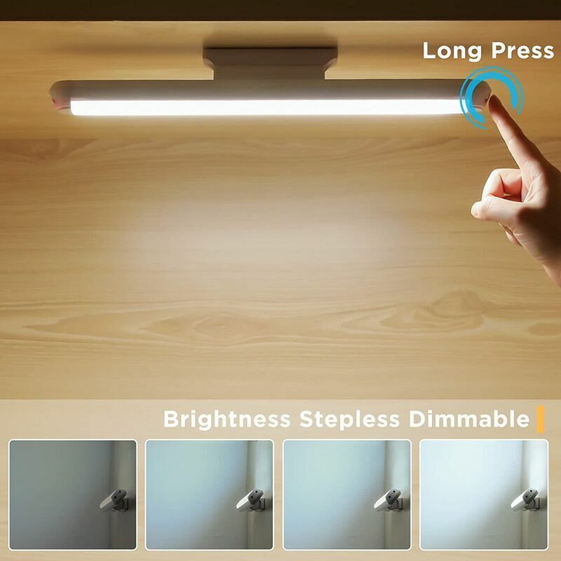 Dimmable LED Cupboard Lamp with Remote Control, Touch Rechargeable Wall Light, 34 cm - Image 4
