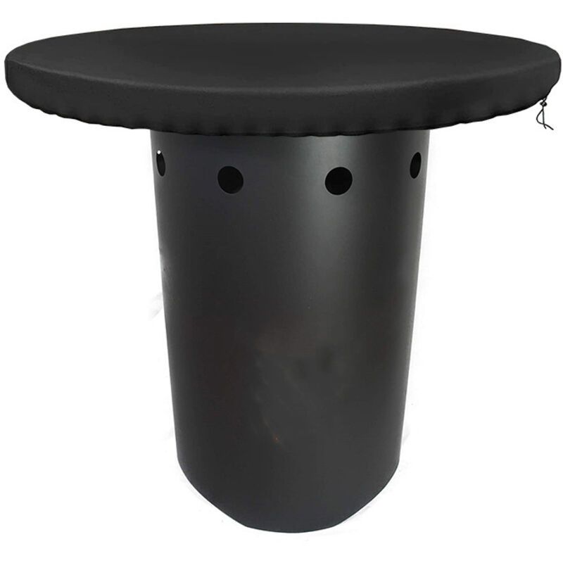 Fire Pit Cover, 420D Waterproof Anti UV Protective Cover, Diameter 100 cm - Image 3