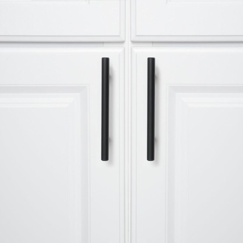 10 Pack Black Stainless Steel T Bar Cabinet Handle, 160 mm - Image 3