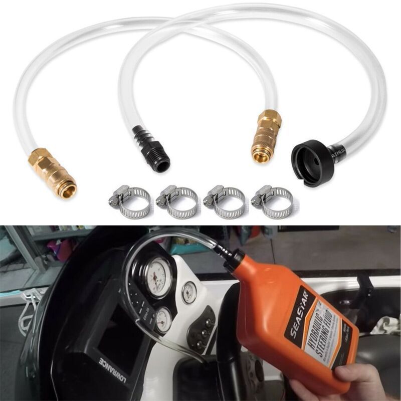 Hydraulic Steering Refueling Kit Compatible with Seastar Hydraulic Steering System - Image 1