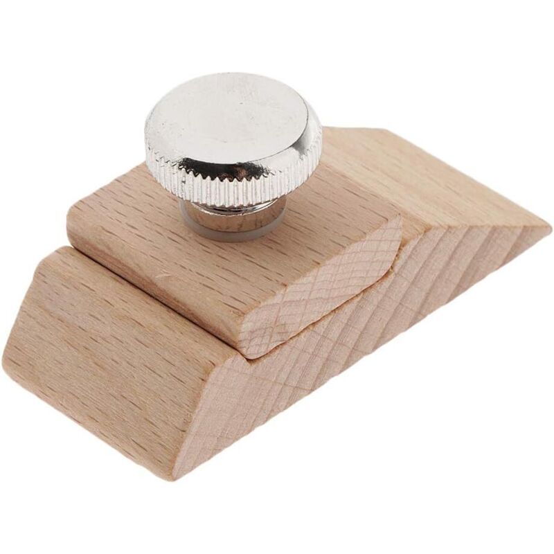 Wooden Sanding Block for Leather Craft, Handmade Abrasive Edge Polishing Tool - Image 3