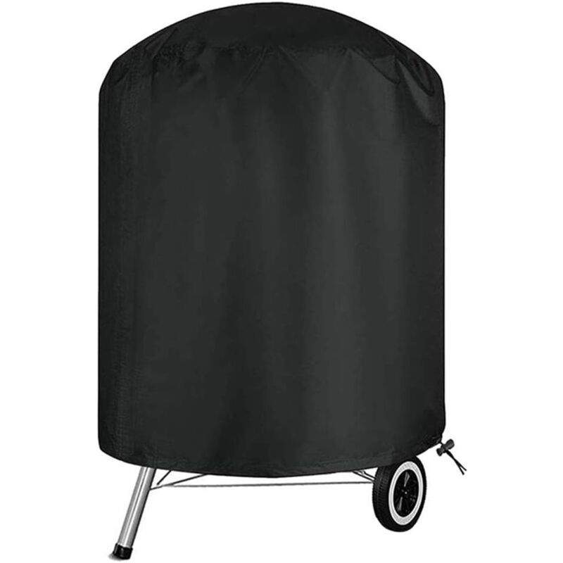 Barbecue Cover for Barbecue and Smoker, Black, 58 x 78 cm - Image 1