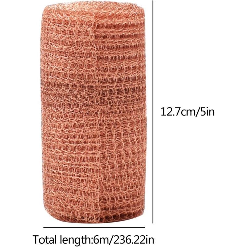 Copper Mesh Rodent Fencing for Pest Control, 6 m - Image 2