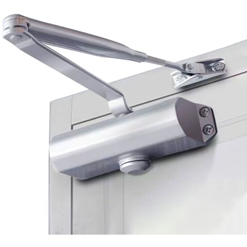 1 Piece Hydraulic Automatic Door Closer with Rotating Arm, for 45 to 85 kg Doors - Image 1