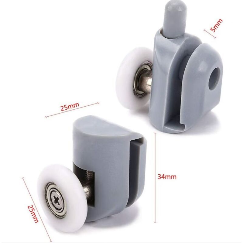 8 Pack Shower Door Roller Caster Wheel, 23 mm - Image 3