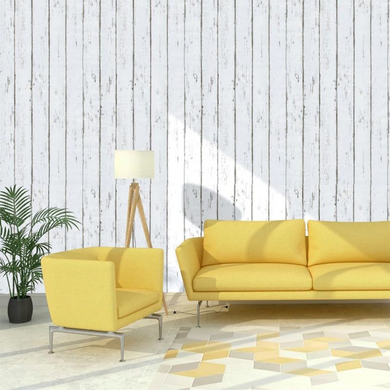 Self Adhesive Vinyl Wallpaper For Furniture Countertop Nordic white maple wood grain Pattern Decorative Sticker,0.45*6M - Image 4