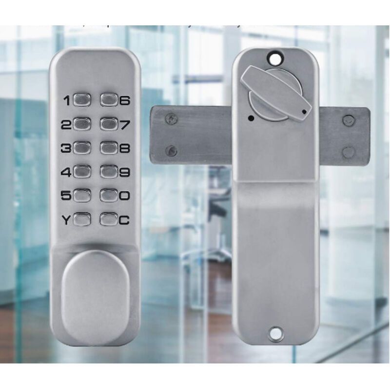 Digital Door Lock with Mechanical Passcode Keypad OS25A - Image 3