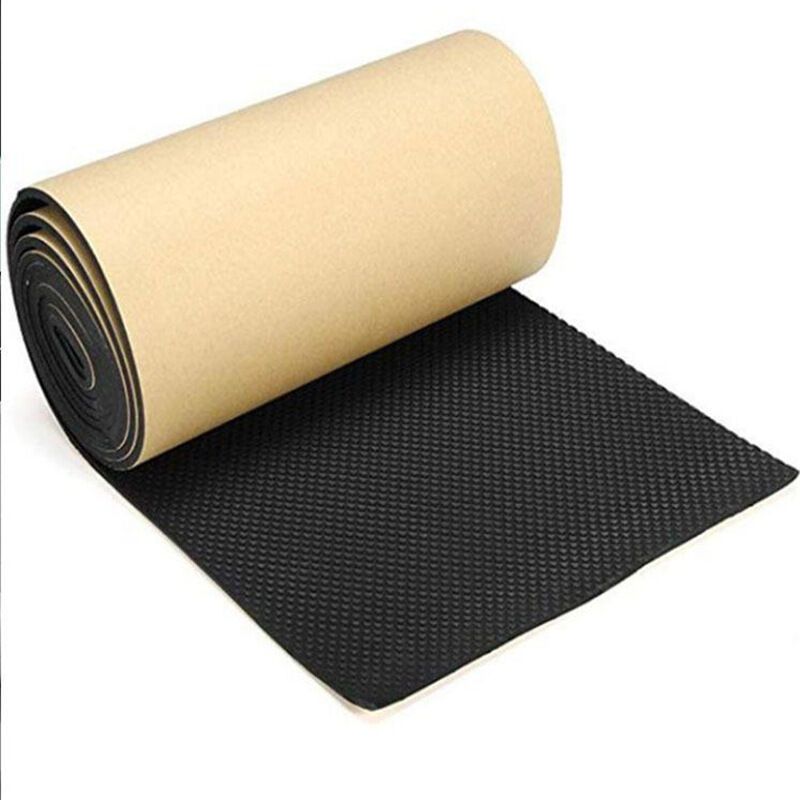 10 Pcs Black Garage Door Protection Stickers, 200 x 20 x 0.4 cm - Image 1