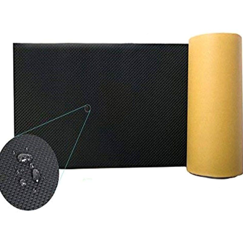 10 Pcs Black Garage Door Protection Stickers, 200 x 20 x 0.4 cm - Image 3