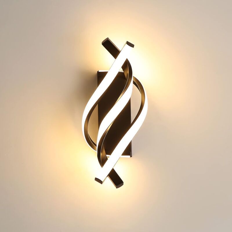 22W LED Wall Light Indoor Modern Metal Wall Lamp 1440LM for Bedroom Corridor Stairs - Image 1