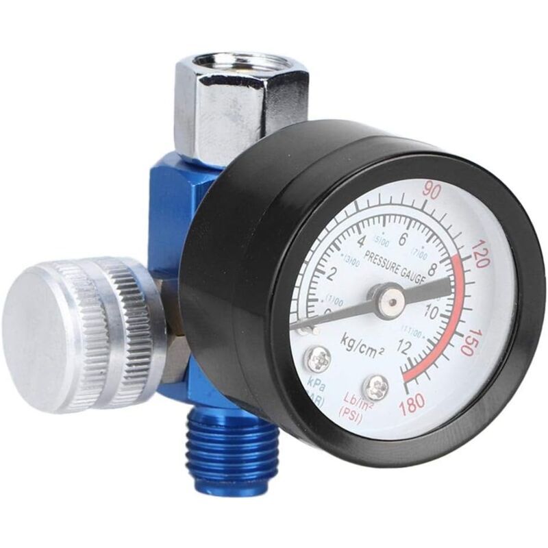Air Pressure Regulator for Spray Gun Paint Gun, 1 Quarter Inch - Image 1