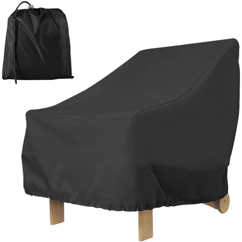 Waterproof Outdoor Garden Armchair Cover Deep Seat 210D Anti UV, 80 x 85 x 91 cm - Image 2