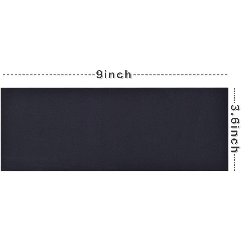 10 Pcs Wet Dry 1000 Grit Sandpaper Abrasive Sheets, 9 x 3.6 inch - Image 2